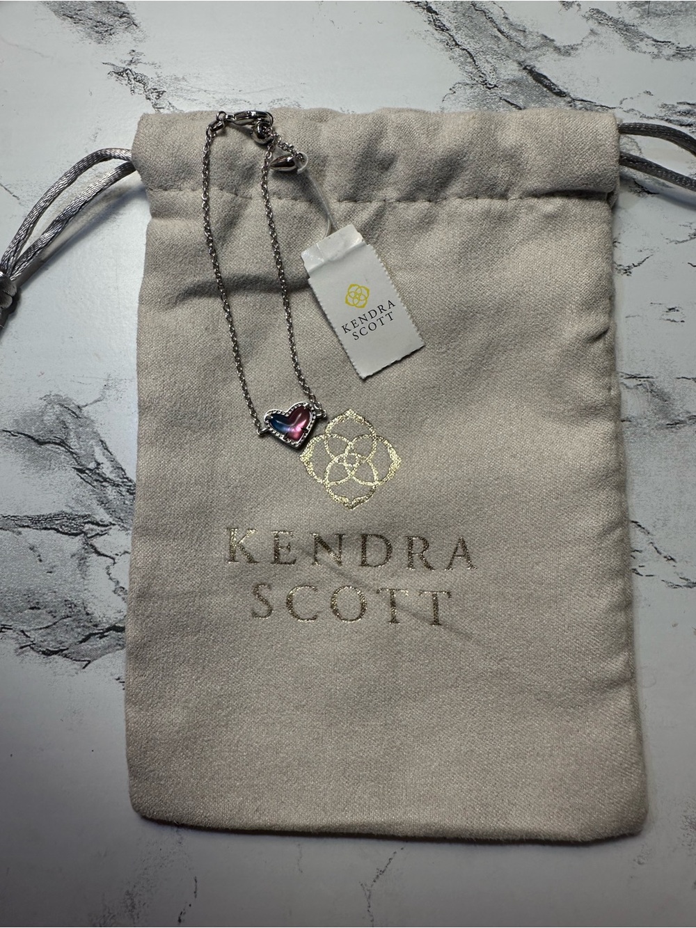 Kendra Scott Ari Heart Bracelet Silver